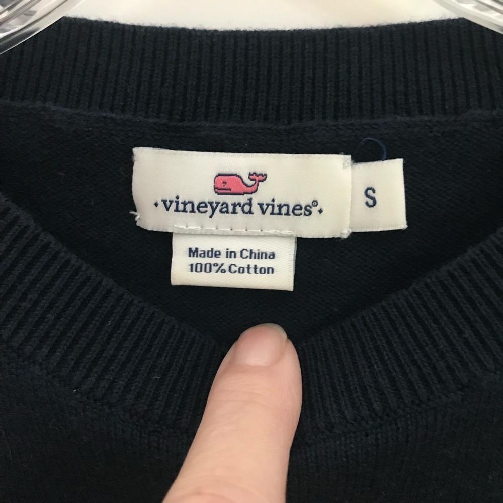 VINEYARD VINES Lobster Detail Sweater *Cotton* - Picture 7 of 7